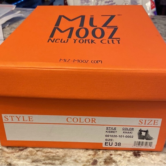 Miz Mooz Khaki & Tan Leather Kismet - Eu Sz 38. Comfortable & go w everything! - Picture 10 of 11